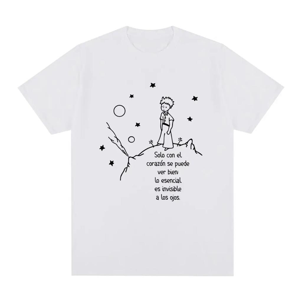 Маленький принц Le Petit винтажная футболка новая летняя мода 90-х годов аниме принт Повседневная хлопковая футболка унисекс новая футболка женские топы