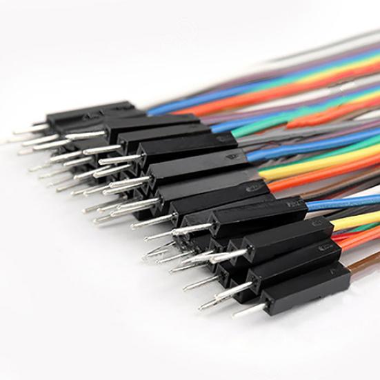 40 шт./Ряд 10 см M-M M-F F-F Провода Dupont Перемычки для макетной платы Arduino