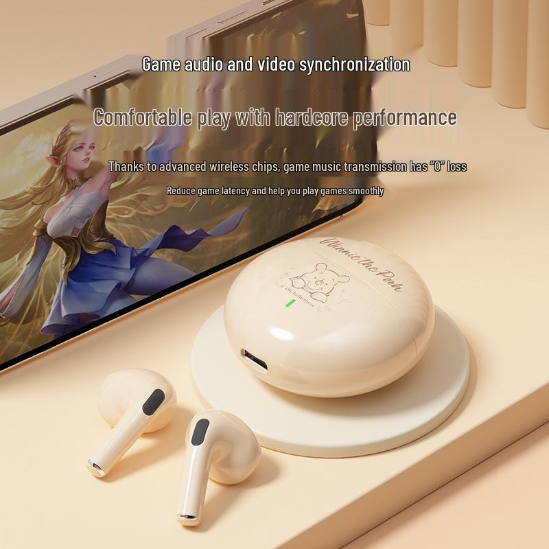 Беспроводные Bluetooth-наушники Disney K26 True Wireless с мультяшным дизайном и долгим временем работы от аккумулятора