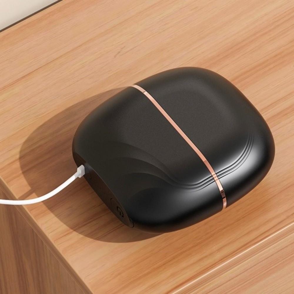 Portable Electric Heating Hair Straightener Brush Rechargeable Hot Comb