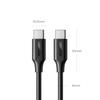 Ugreen Us562 Usb-C To Usb-C Pd Fast Charging Cable 1.5M Black