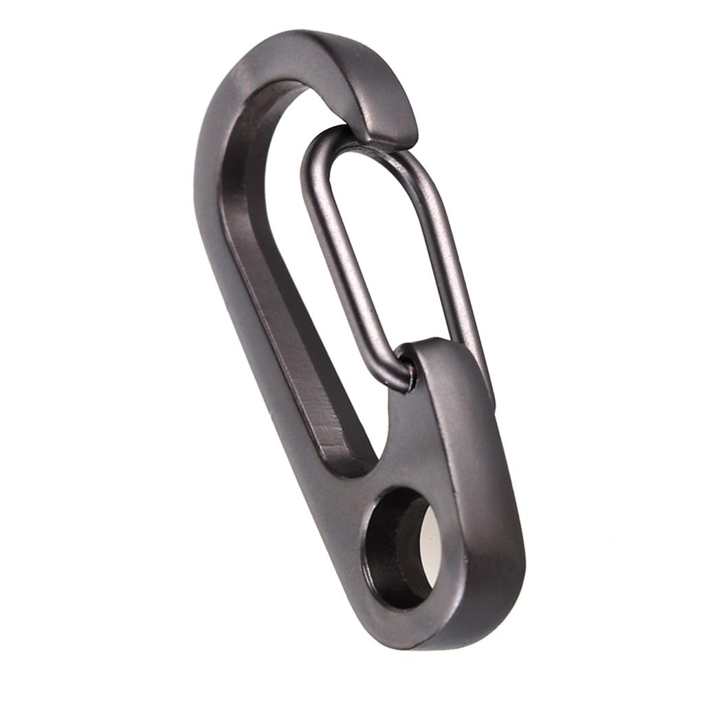 Outdoor Camping Hiking Carabiner Hook Stainless Steel Keychain Buckle