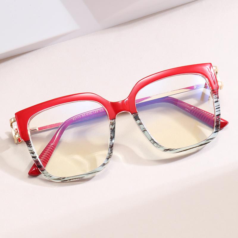 Женская оправа для очков «кошачий глаз», меняющая цвет, модная, женская, с защитой от синего света