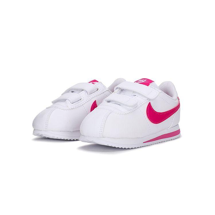 Nike Кроссовки Cortez Basic SL TDV White Pink Prime Baby 904769-109