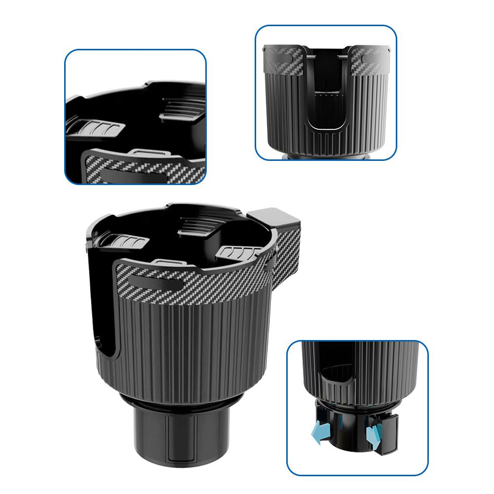 Расширитель подстаканника для автомобиля, держатель для бутылок с кофе и напитками, адаптер-расширитель для больших бутылок, кружек в 3.0 4.4 дюйма