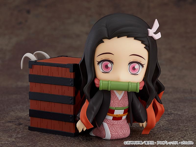 Good Smile Company Нендороид Демон Клинок, рассекающий демонов Камадо Незуко Пластиковая Раскрашенная Подвижная Фигурка Третья Перепродажа Убийца Без Масштаба