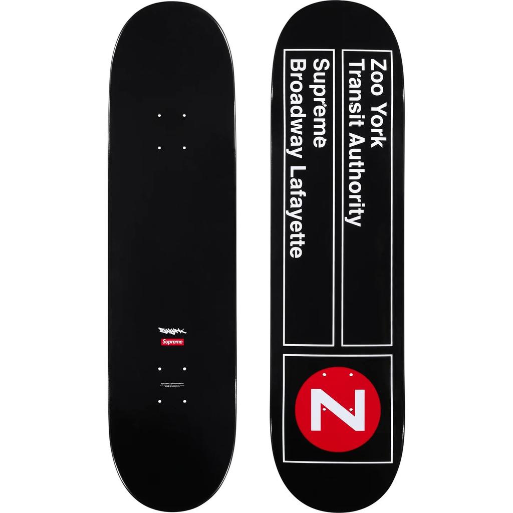 Supreme Скейтборд Zoo York Черный