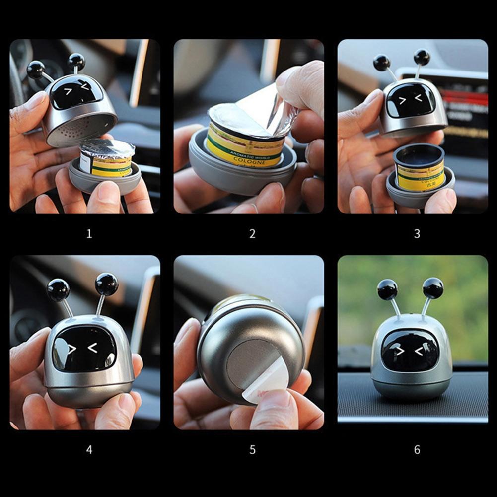 Аниме трясущийся робот автомобиль украшение центральной консоли интерьер