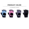 MKAS Silk Screen Printing LOGO Sport Pink Lifting Weight Exercise Workout Gloves Gym Man Women