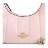 Coach Carmen 20 Metallic Logo Diamond Pattern Lambskin Chain Shoulder Handbag Small Women Handbags Blush-Pink CY710-IMBLH