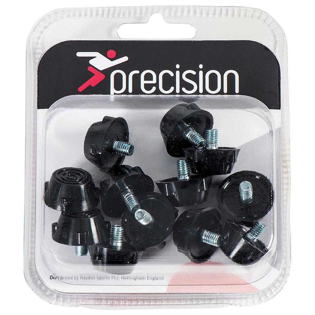 Precision Ultra Flat Rubber Football Studs (Pack Of 12)