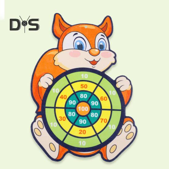 Доска для дартса с животными для детей, безопасный липкий мяч для игр в помещении и на открытом воздухе, игра на координацию и концентрацию, семейная вечеринка, игрушка в подарок