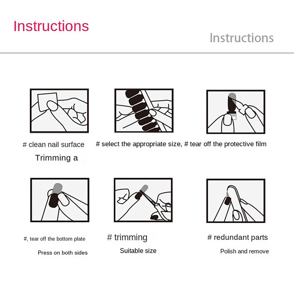 14Strips Nail Patch Semi Cured Nail Art Stickers INS Trendy Gel Nail Stickers DIY Nail Art Making