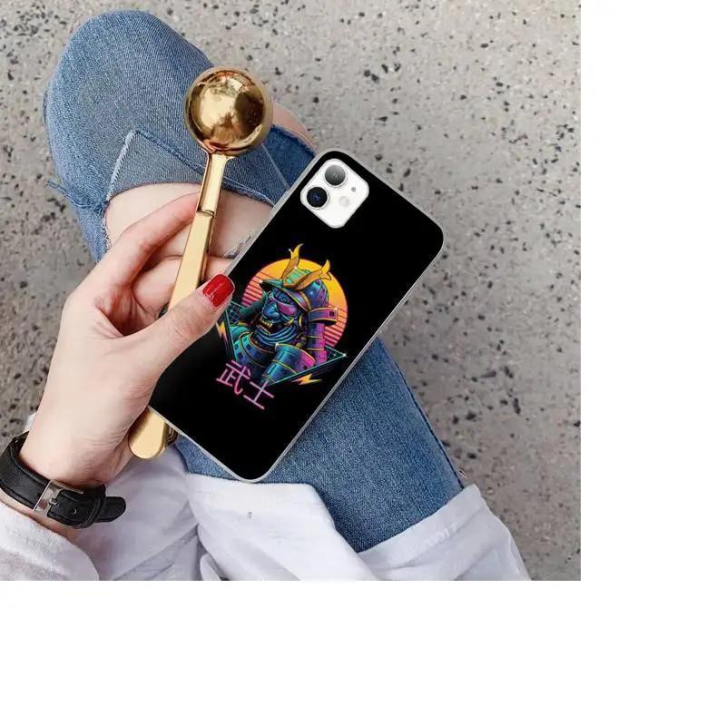 Подходит для чехла для мобильного телефона iPhone16, чехол для мобильного телефона с японским логотипом Bushido Samurai, окрашенный и устойчивый к падениям