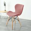 1 /2 /4 /6pc Butterfly Curved Chair Cover Stretch Spandex Ant Chair Covers Polar Fleece Bar Stool Seat Slipcovers For Living Room