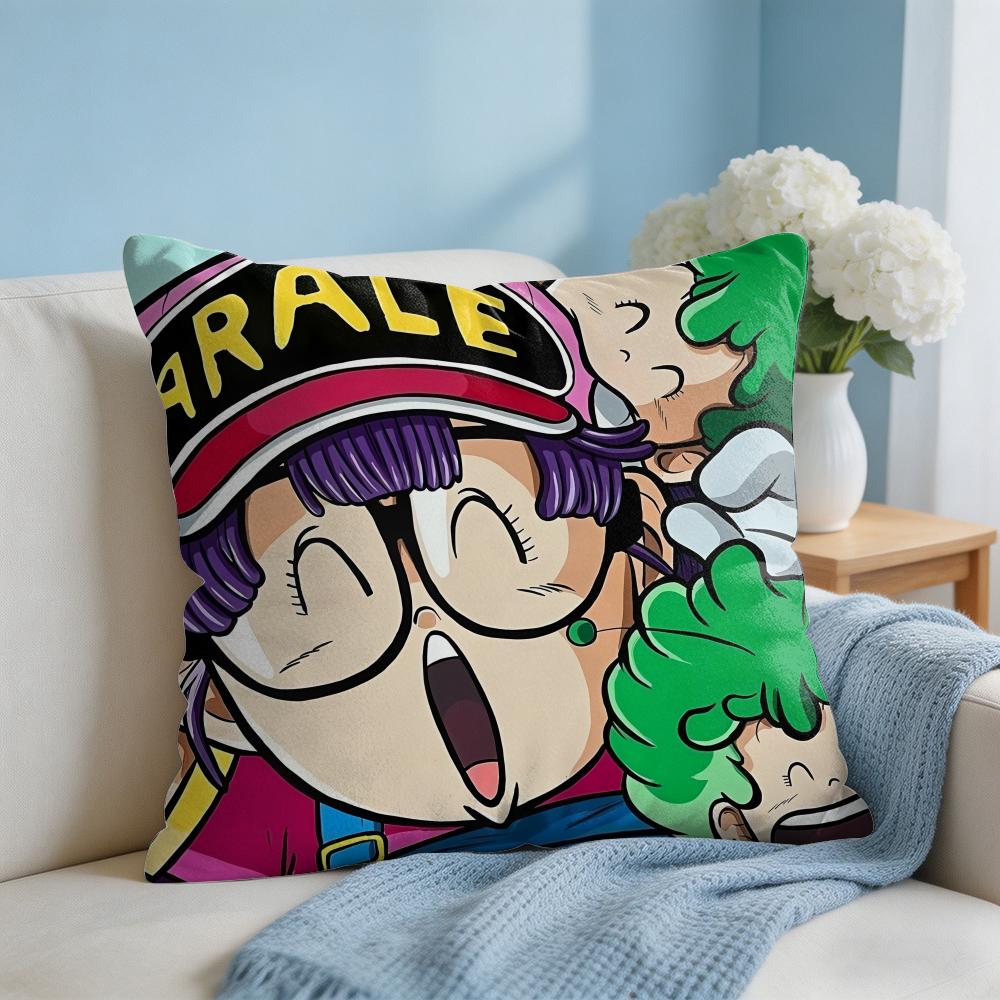 Dr SLUMP AARALE CHAN Cushion Cover Square Pillow Bedroom Sofa Leisure Comfort Living Room Home Decoration X