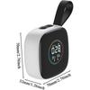 Indoor Air Quality Meter Portable LED Display Handheld With Strap Multi Purpose Dust Detection Tool Outdoor Adventures