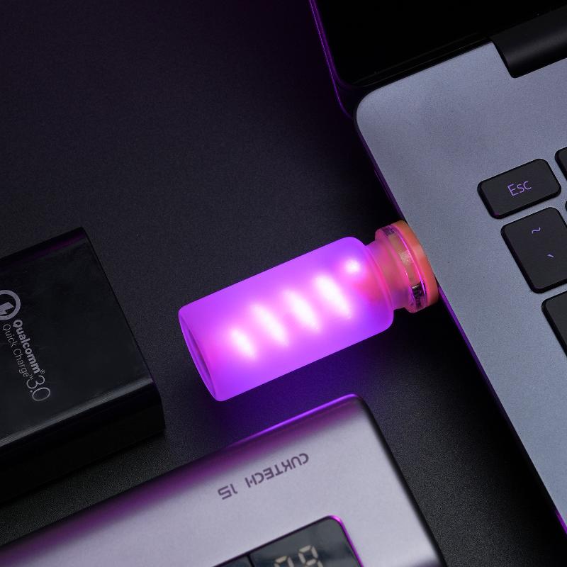 Автомобильная USB LED Спиральная Лампа с Сенсорным Диммированием 5В Ретро Светодиодные Лампочки 1Вт Ночник Туристическое Декоративное Светодиодное Освещение