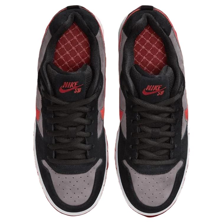 Nike Paul Rodriguez Zoom Air Low Bred Мужские кроссовки Черный Средне-серый Университетский красный IM7147-001