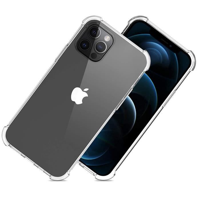 Coque Antichoc Silicone Transparent pour iPhone 13 PRO MAX (6,7") Phonillico®