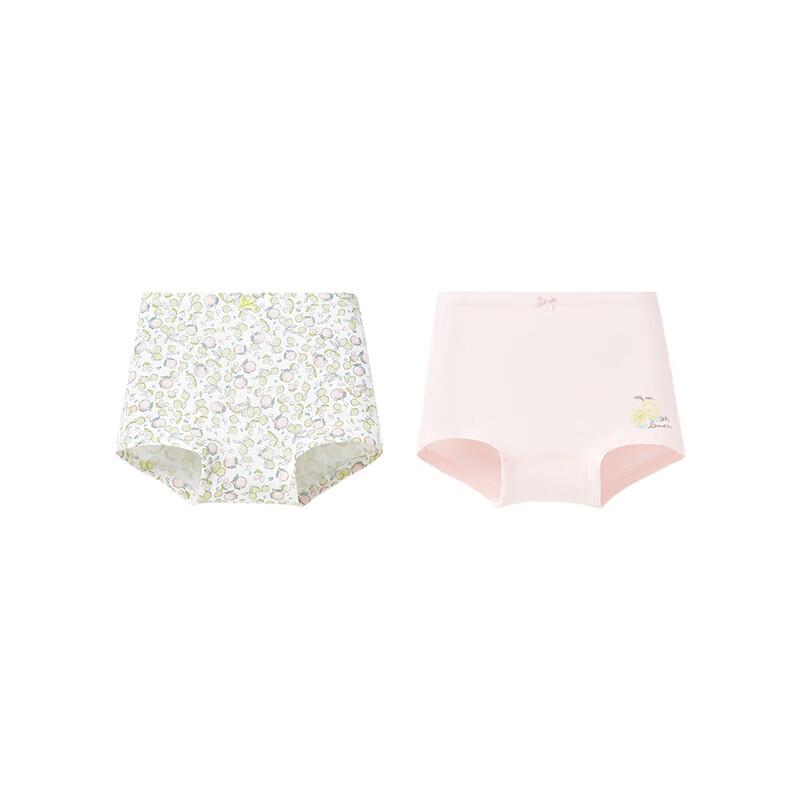 YEEHOO Girls' Modal 5A Antibacterial Boxer Briefs 2-Pack