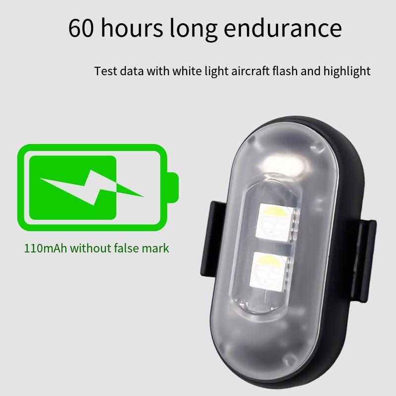 1 шт. беспроводной световой сигнал для самолета, вертолета, огни RGB, светодиодные стробоскопы для самолетов, огни для мотоциклов, светодиодная вспышка
