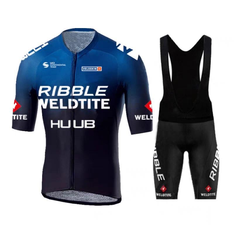 Team Riding Suit Road Breathable Mountain Quick-drying Outdoor Bicycle Short-sleeved Set