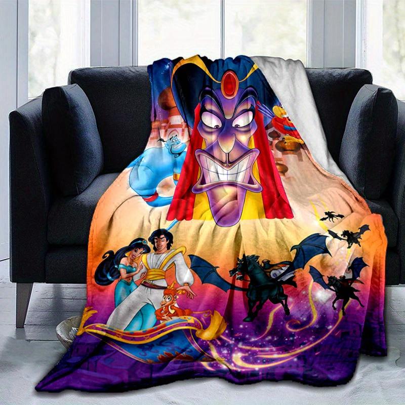 1pc. Disney Aladdin Magic Carpet Blanket - Perfect for Home, Office, Outdoor Use, Gift Idea, Suitable for All Seasonsz0417202