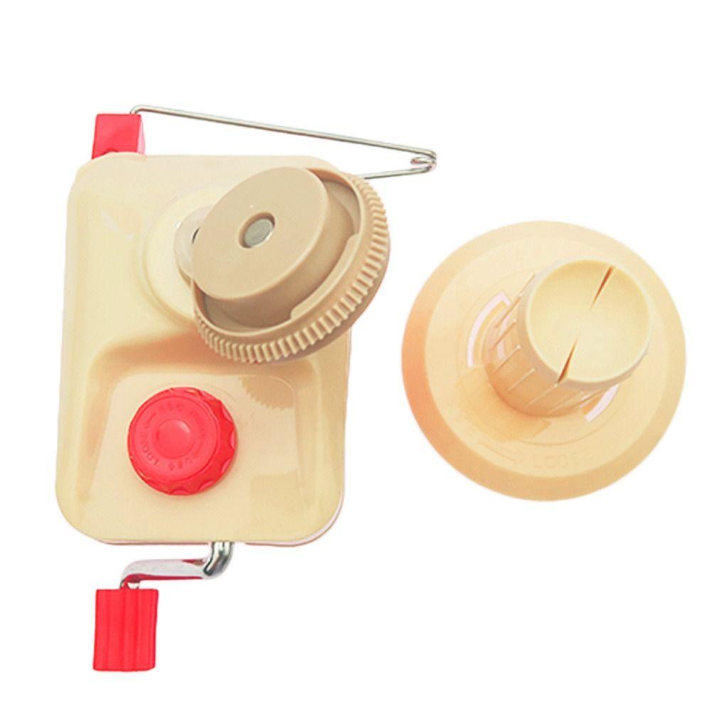 Handheld DIY Home Wool Hand Making Sewing Kit Wool Winder Holder Winding Machine Knitting Machine Manual Wool Winder