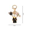 Simple Creative Personalized Graduation Keychain Classic Unisex Academic Dress Pendant Students Souvenir Graduation Season Gifts