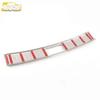 Boyue Rear Guard Plate Stainless Steel Trunk Protector and Decorative Sticker Accessories