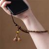 Wrist Strap Wood Phone Lanyard Anti Lost Cell Phone Hanger Handmade Mobile Phone Strap  Bag Pendant