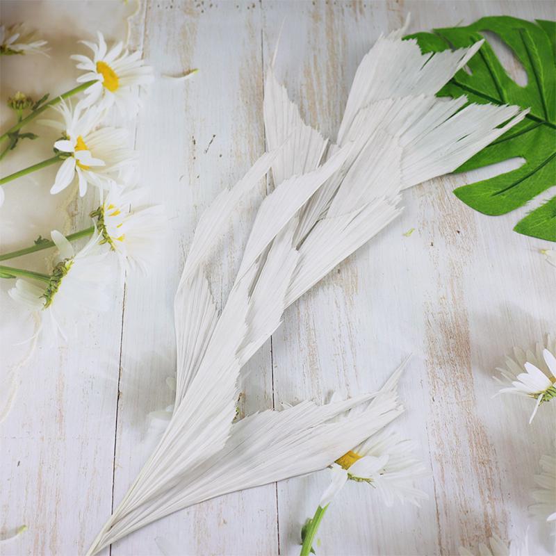 DIY Floral Art Ornament: Preserved Tangerine & Fishtail Leaf, Lily, Bamboo Dried Flowers – Ikebana Photo Prop for Home Décor.