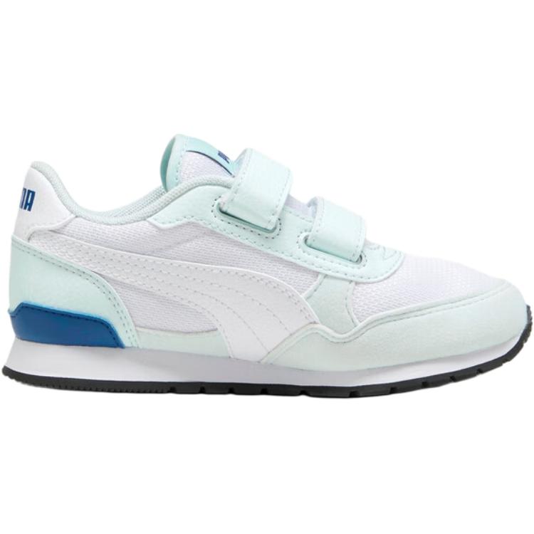 Puma St Runner Тканевые Модные Удобные Низкие Детские Кроссовки Детские кроссовки Белый Голубой Синий 385511-23