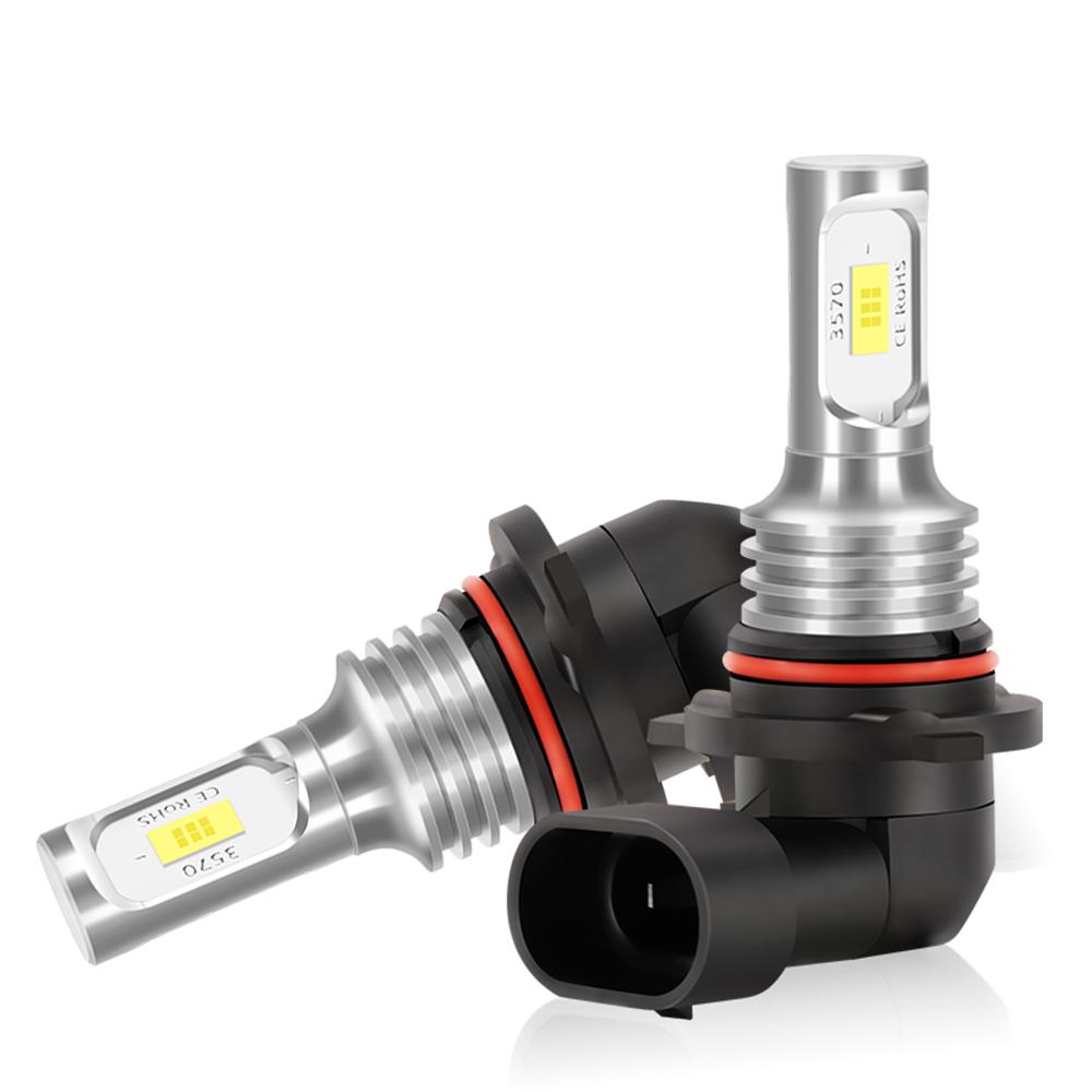 2x 6000K White Led Car Fog Lamps 3570 CSP Front Fog Lights Bulbs For Ford EcoSport 2004-2012 2005 2006 2007 2008 2009 2010 2011