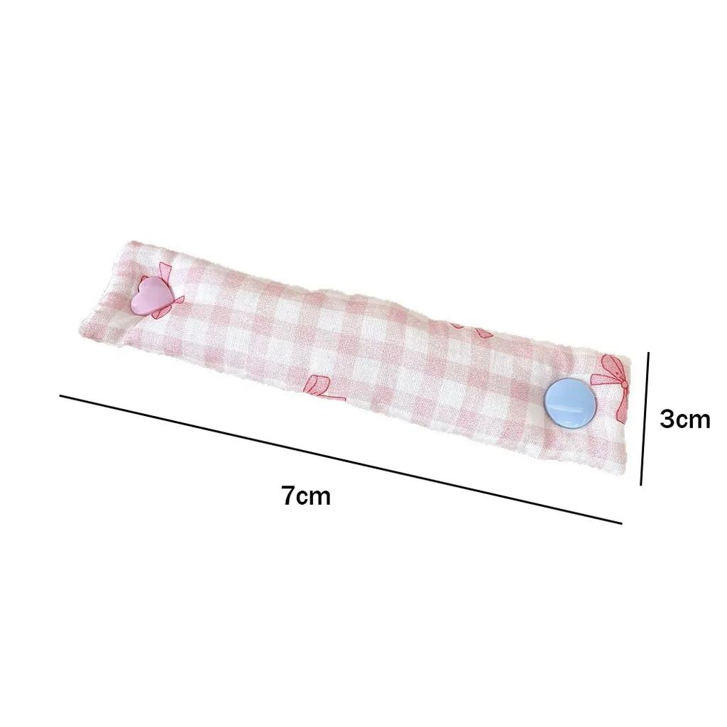 1 шт. Цветочная кабельная стяжка - Тканевый органайзер для шнуров в стиле ИНС, Милые многоразовые проволочные ремешки для наушников/кабелей для передачи данных