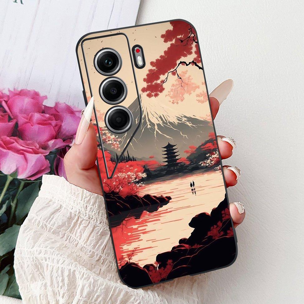 Для Tecno Camon 40 Pro 4G Чехол CM6 Милый Кот Модные Цветы Крутая Расписная Задняя Крышка Для Tecno Camon 40 Pro 4G Чехол для Телефона Funda