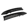 Car Front Bumper Grill Split Type Matte Black Air Intake Grille Cover Replacement for Tesla Model 3 2017 to 2023