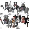 Конструктор MOC Фигурка Аксессуары Игрушечная Модель Западный Ковбой Шериф Армейский Солдат Щит Мини Кубики Сборка для Детей Подарок R072