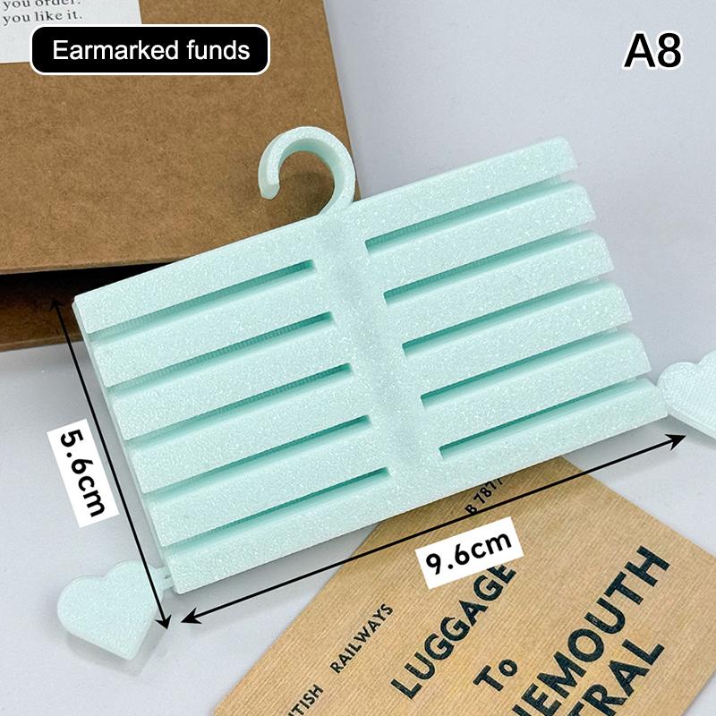 Colorful Nail Art Display Holder Storage Box for Transfer Paper Organizer for Nail Foil Stickers Suitable for Home and Salon Use