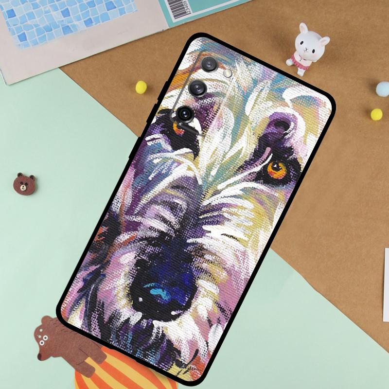 Irish Wolfhound Dog Soft Case For Samsung Galaxy S24 Ultra S9 S10 S20 S22 S23 Plus S21 FE S25 Ultra Funda Cover