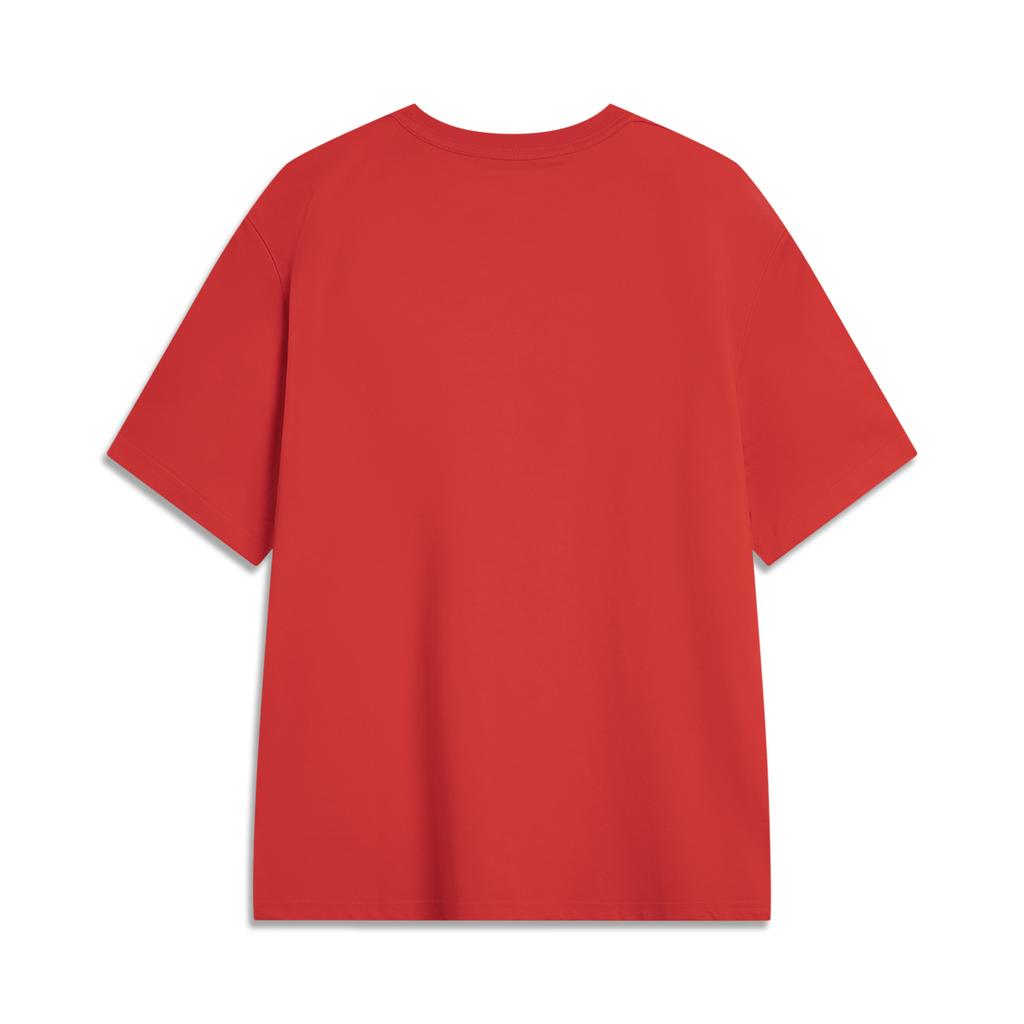 Li Ning Sports Life Collection T Shirt Unisex Bright Neon AHSVE83-3