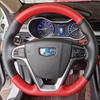 Кожаный чехол на руль для Emgrand GS/GL, Geely Boyue, Binyue, Vision, Borui - сшитый вручную на заказ