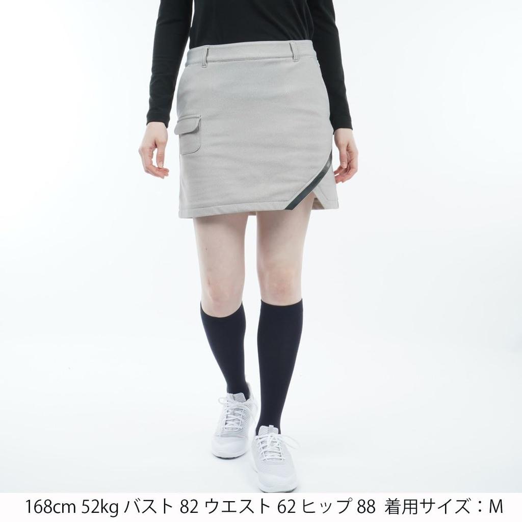 Admiral Golf ADLA293 Теплая Эластичная Юбка для Тенниса Размер M Женская Твидовая, Белая,