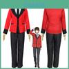 Костюм для косплея Kakegurui Jabami Yumeko Ryota Suzui, униформа, с изысканным исполнением и дышащим материалом для Хэллоуин-вечеринок