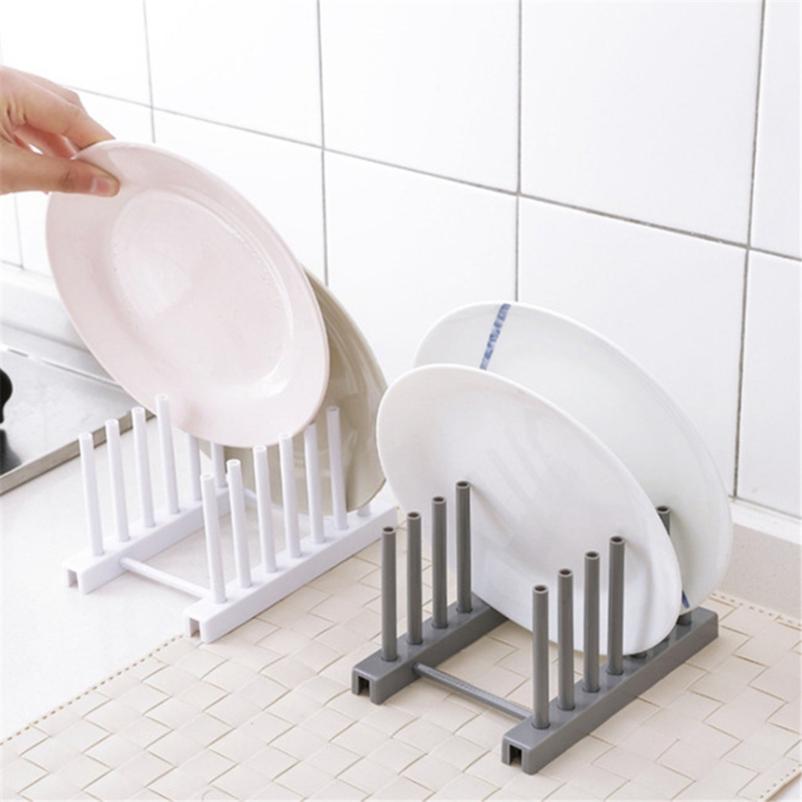 Kitchen Dish Rack Stand Holder Bowl Drainer Plate Organizer Tableware Drying Rack