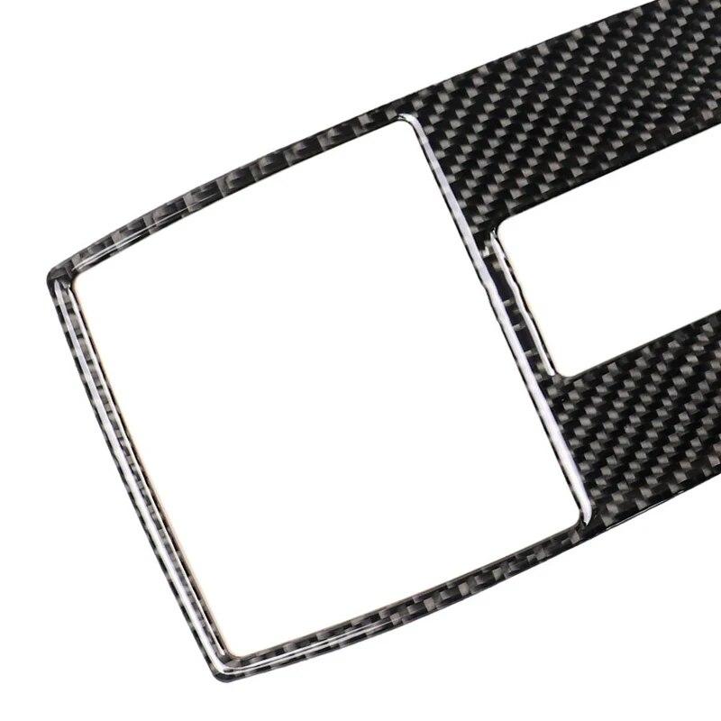 Настоящее углеродное волокно, интерьер автомобиля, передняя лампа для чтения, рамка, накладка для Mercedes Benz CE Class W204 W212 2010 2011 2012