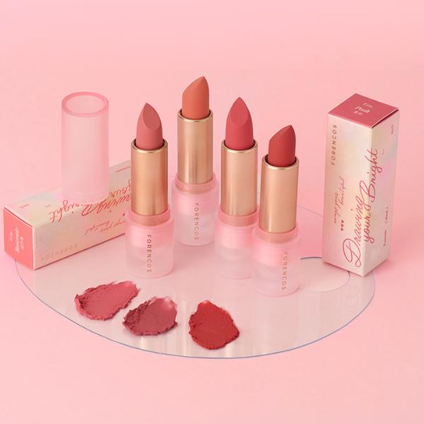 Forencos All Light Mood Chiffon Lip Stick 3.8g 5 Colors