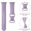 Спортивный силиконовый ремешок для Apple Watch Bands 40мм 44мм 46мм 45мм 41мм 49 42мм Correa Браслет iWatch серия 10 11 9 8 7 ultra 3 SE