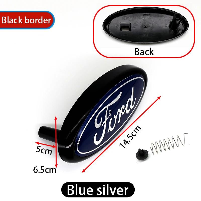Cirkfy1 145ммX65мм Значок на капот и багажник автомобиля Для Ford Mondeo Focus Fusion Fiesta Mondeofo MK2 MK4 F250 F150 Аксессуар